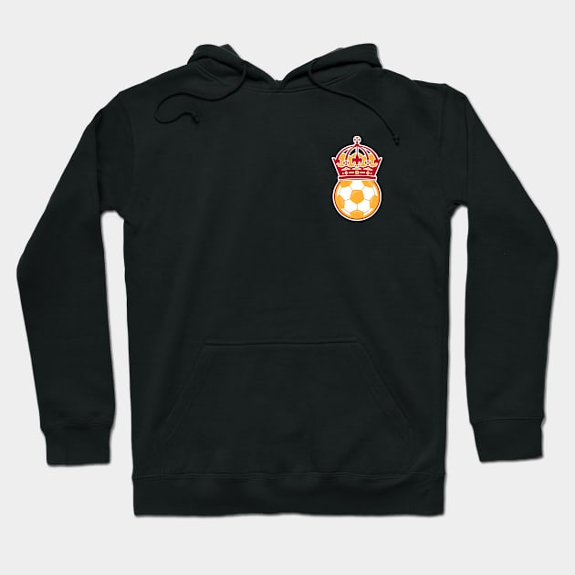 Royal Soccer Ball Hoodie by RZG